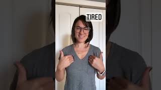 Basic Feelings - Part 1 (HAPPY, TIRED, MAD, NERVOUS, EXCITED) | ASL Glossary | The ASL Shop Net Worth