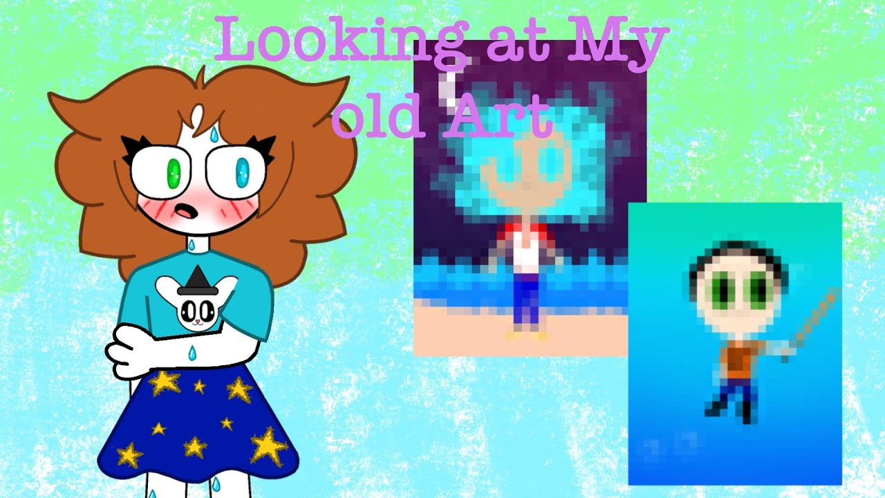 Looking at my old Art (Art+speed-paint) - YouTube