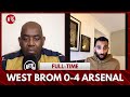 West Brom 0-4 Arsenal | Smith-Rowe Is The Croydon De Bruyne! (Moh)