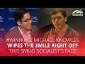 #WINNING: Michael Knowles wipes the smile right off this smug socialist's face