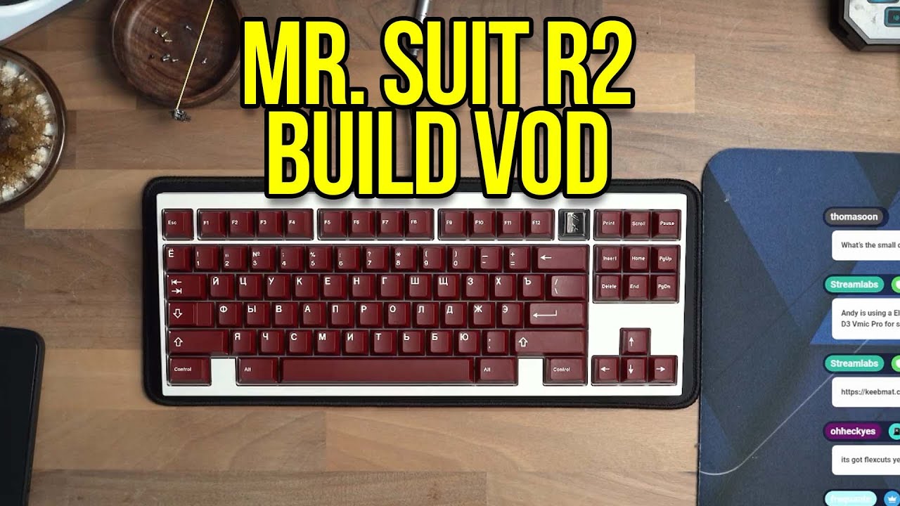 OwLab Mr. Suit R2 Build VOD - YouTube