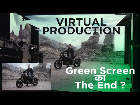 What is virtual production , will it kill Green Screen ? | Learnayak  - VFX Tutorials In Hindi