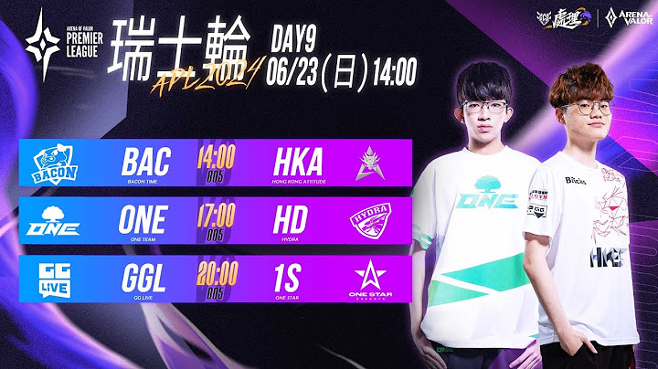 APL 2024 瑞士輪DAY9－2024/06/23《Garena傳說對決》