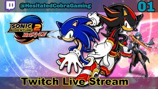 Sonic Adventure 2 Battle Twitch Live Stream Part 1 Hero Story