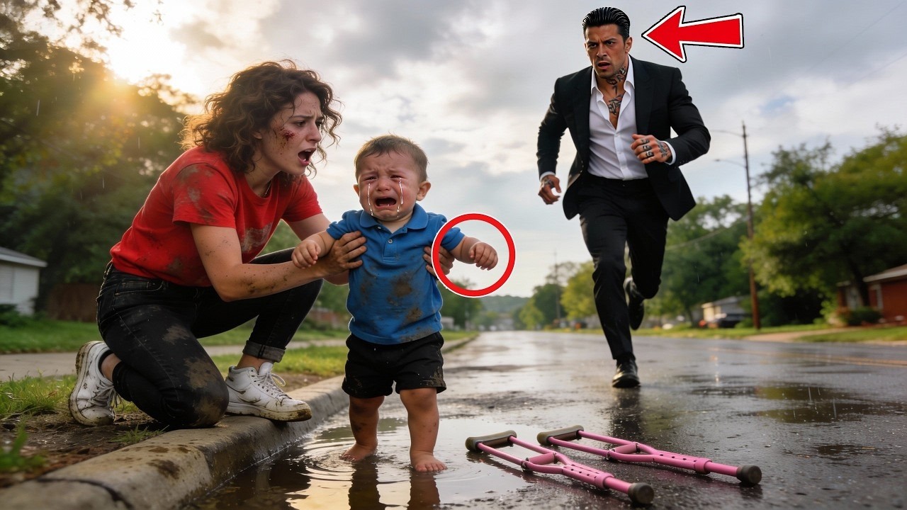 Der Sohn des Mafiabosses stand nie still – bis ein armes Mädchen ihn in eine Schlammpfütze warf…