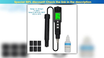 DO9100 Digital Dissolved Oxygen Meter 00300 MgL Waterproof ATC 003000 DO Tester Water Quality