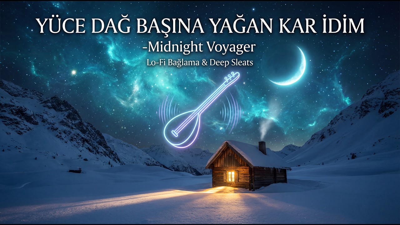 Yüce Dağ Başında Yağan Kar İdim (Lo-Fi Mix) | Anatolian Downtempo & Ethnic Chill | Midnight Voyager