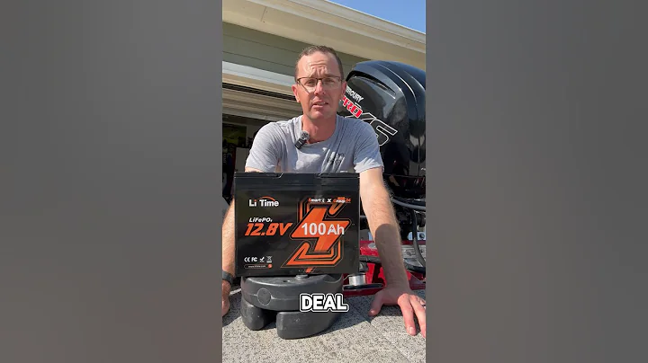 PRIME DAY DEAL Lithium 100Ah battery #bassboat #primeday2025 #litime #ad