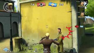 Battlefield heroes Gameplay - Fast double commando kill