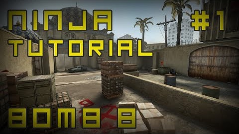 CS:GO Ninja Tutorial - Most Useful Smokes Bombsite B - Dust 2