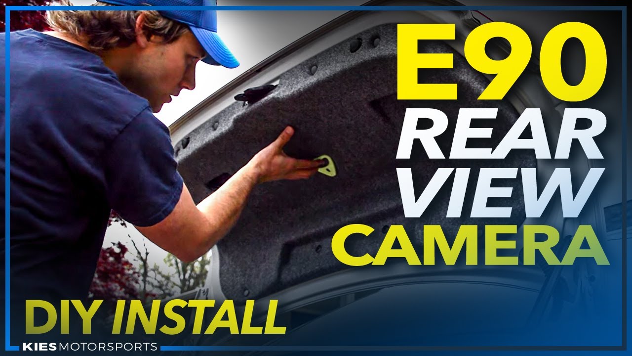 Tae90es Rear View E90 Rear View Camera (MMI) Install - YouTube
