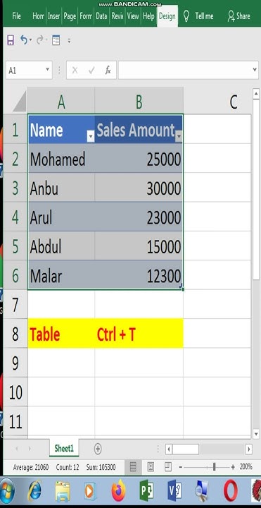 table-shortcut-key-in-excel-shorts-excel-microsoftoffice-youtube