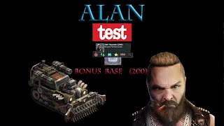 War Commander 😱 ALAN 🥶 TEST 🚜 Heroes Bonus Base (200)