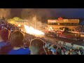 Bob Motz's afterburner sticks roasting his jet powered Kenworth! Kelly Night Under Fire 2021