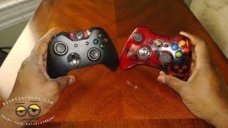 Xbox One vs Xbox 360 Controller Review