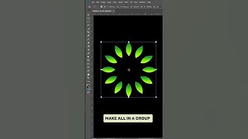 How to make Objects Around A Circle | Adobe Photoshop Tutorial