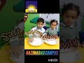 Salt tray Activity campus Nazimabad