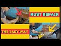 RUSTY FENDER PATCH PANEL REPAIR: THE EASY AND AFFORDABLE WAY