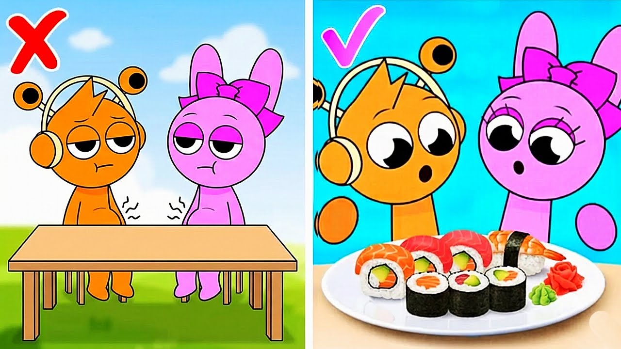 We Adopted Tiny Sprunki! *Incredibox DIY Adventures & Cool Gadgets*