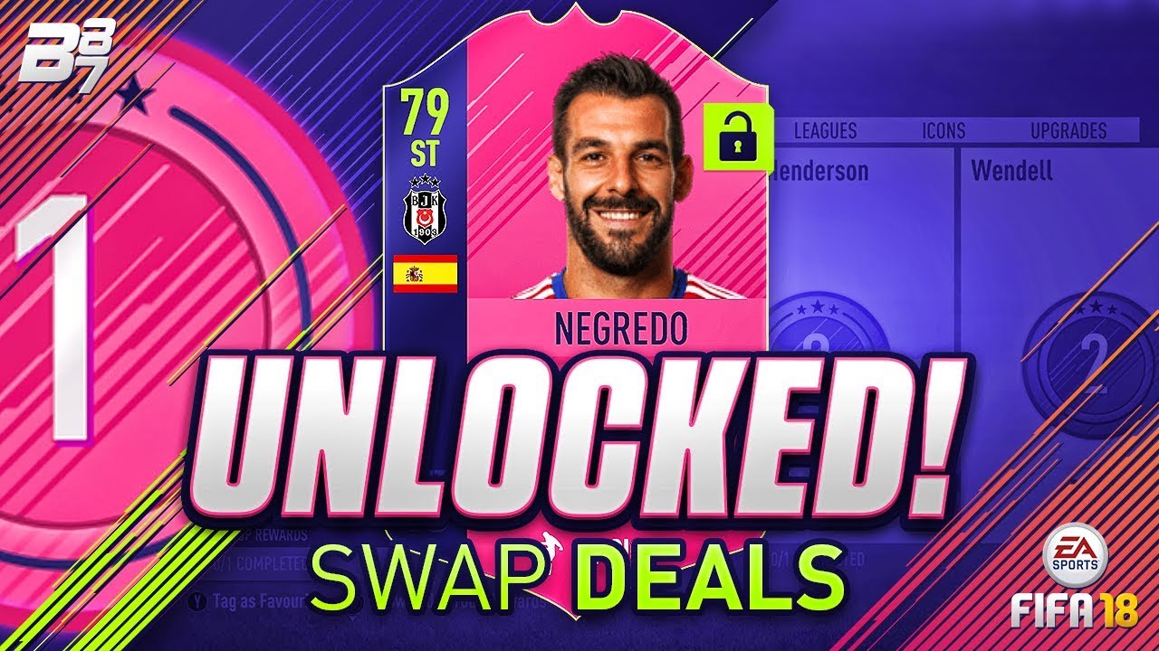 FUT SWAP DEALS UNLOCKED! NEGREDO #1 | FIFA 18 ULTIMATE TEAM