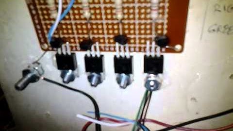 LED strobe test two, 34 watts