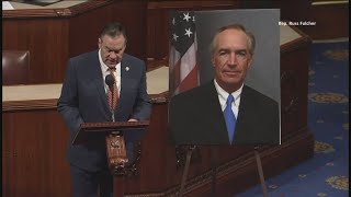 Rep. Russ Fulcher honors former Idaho Gov. Dirk Kempthorne on House floor