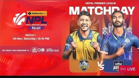 Janakpur Bolts ⚡Vs Biratnagar Kings👑 Match 1 Highlights|| NPL Match 01 Highlights In Full HD |