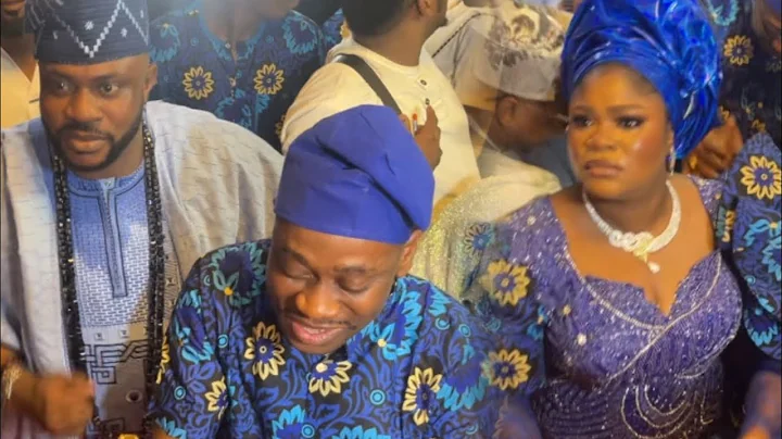 See What Lateef Adedimeji & Eniola Ajao did To Odunlade adekola at his Late Father Reception 