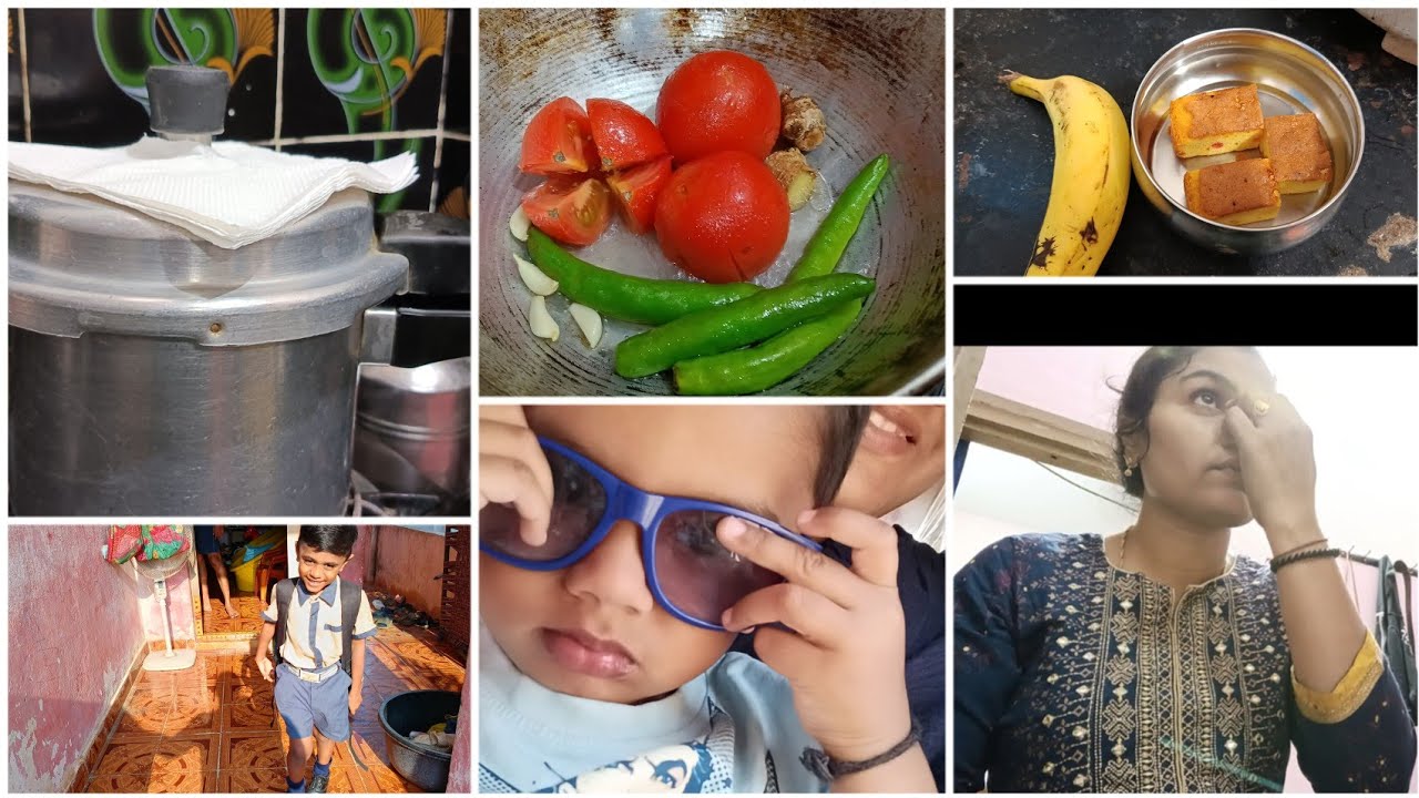 6am Busy Morning RoutineSudden గా ఊరి కి వెళ్ళానుBreakfast, Lunch preparation for my kids