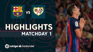 Resumen de FC Barcelona vs Rayo Vallecano (0-0)