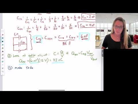 5.5: Analyzing Circuits with Multiple Capacitors