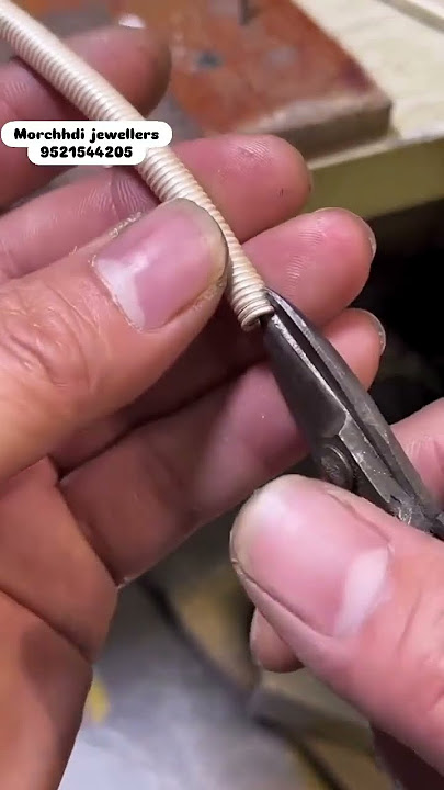 Silver chain making chandi ki chain keise banti he 🤔