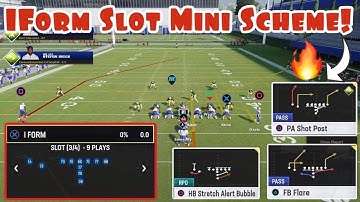 IForm Slot Is Glitchy In Madden 23! | IForm Slot Mini Scheme |