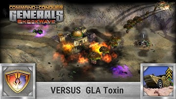 Challenge #2 vs GLA Toxin [Hard] - GLA Demolition - C&C Generals ZH Shockwave