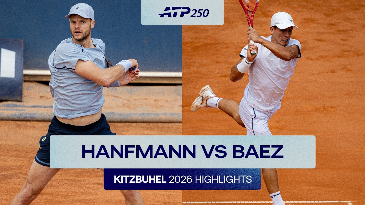 Yannick Hanfmann vs Sebastian Baez Highlights | Kitzbuhel 2026 QF
