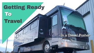 Travel Day in Our Diesel Pusher - Full-Time RV Life by RandomBitsRV 25,544 views 4 years ago 9 minutes, 30 seconds