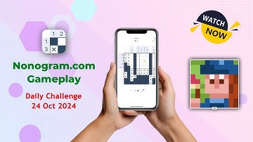 Nonogram.com Logic Puzzle Game | Daily Challenge 24 Oct 2024 #gameplay #artist