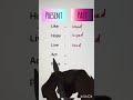 Write the Past Tense of These Words #englishlanguage