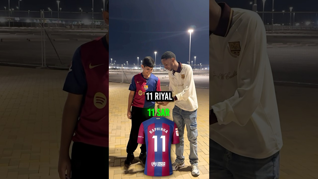 I'll Pay Your Favorite Player's Jersey Number in Saudi Riyal! 💰