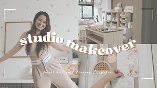 STUDIO MAKEOVER ✿ revamp my craft studio with me ✿ STUDIO VLOG 5