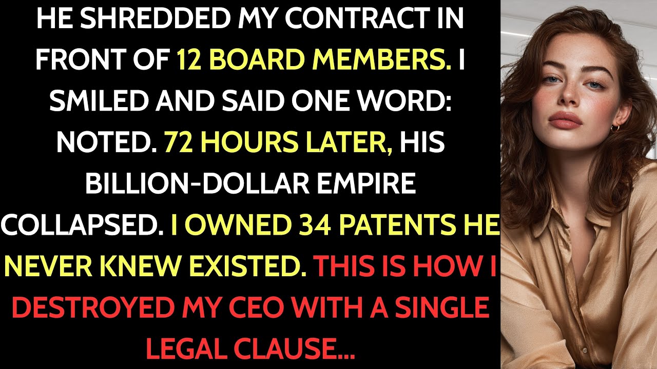 CEO Shredded My Contract? I Seized 34 Patents. | #CorporateCheckmate