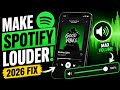 How To Make Spotify Louder (easy)