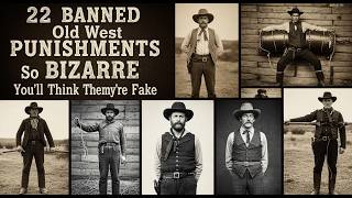 22 BANNED Old West PUNISHMENTS So BIZARRE You’ll Think They’re Fake