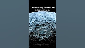 Why Moon has craters?....#shorts #space