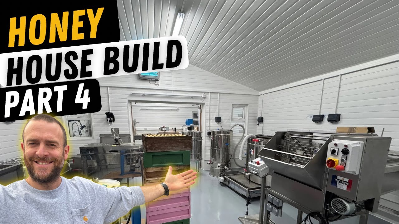 New Honey House Is Finally Finished!! - YouTube