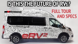 All Electric Ford Motorhome Tour Winnebago Erv2 Transit Camper Van