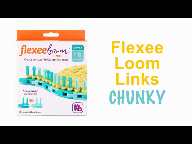 Pin Loom simple squares ( Flexee Loom Chunky) - KB Looms Blog