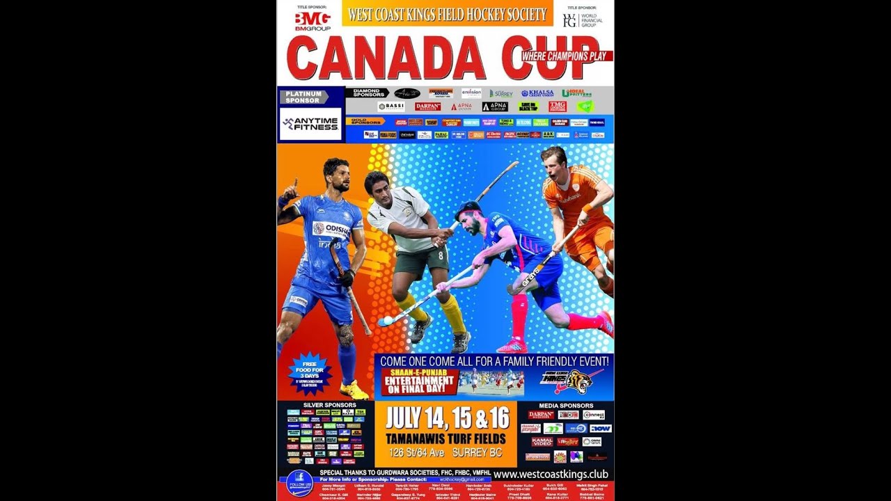 LIVE West Coast Kings Field Hockey Society Canada Cup 2023 YouTube
