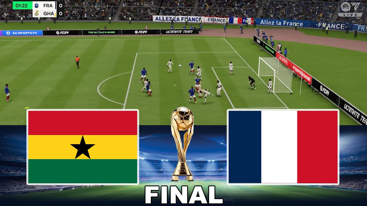 FRANCE vs GHANA - FINAL - FIFA World Cup 2026 Kylian Mbappé | Full Match All Goals | Gameplay PS