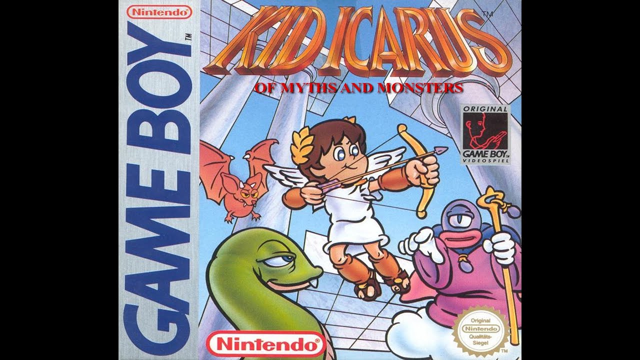 Boy nes. КИД Икарус NES. Myths and Monsters игра. Kid Icarus NES to super Nintendo Port. Q boy NES обложка.